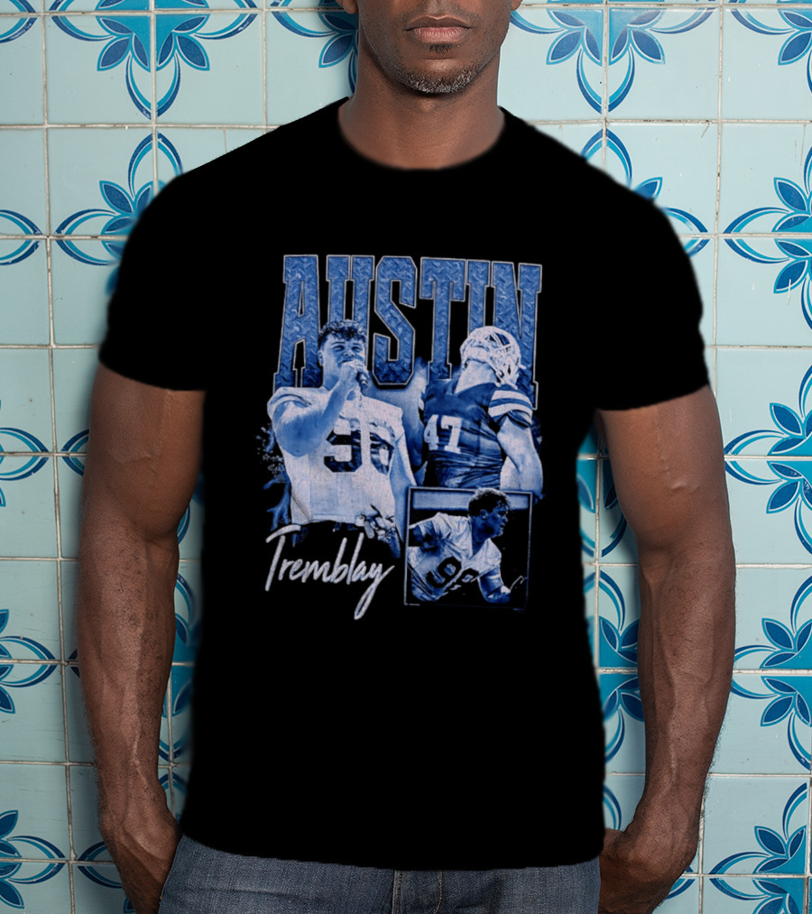 Austin Tremblay Football Austin 36 47 Sports T-Shirt