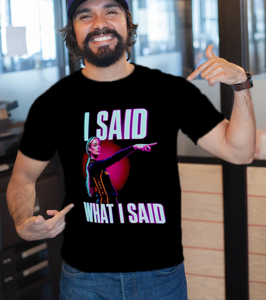 Sophie Cunningham I Said What I Said Pointing Indiana Fever WNBA Basketball T-Shirt
