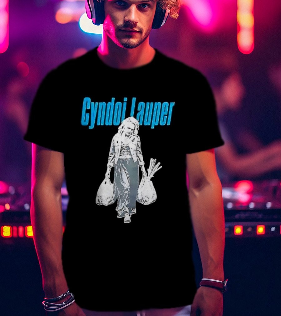 Cyndi Lauper Grocery Shopping T-Shirt