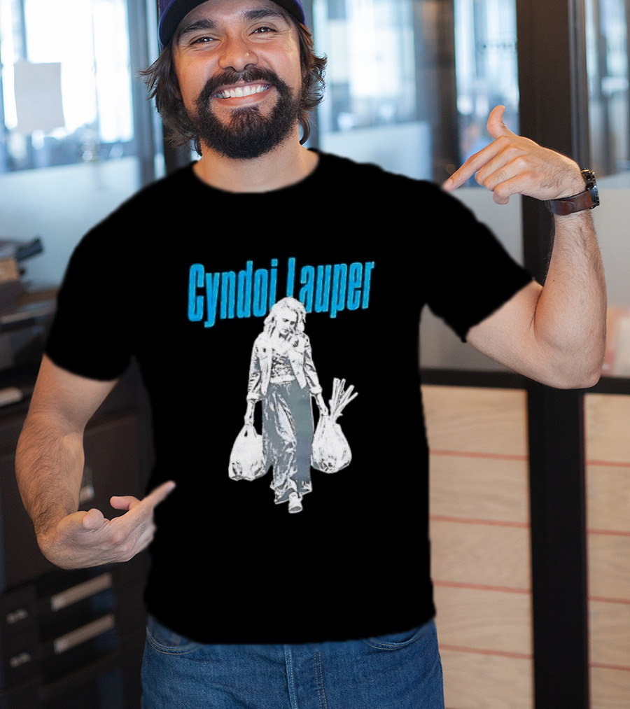 Cyndi Lauper Grocery Shopping T-Shirt