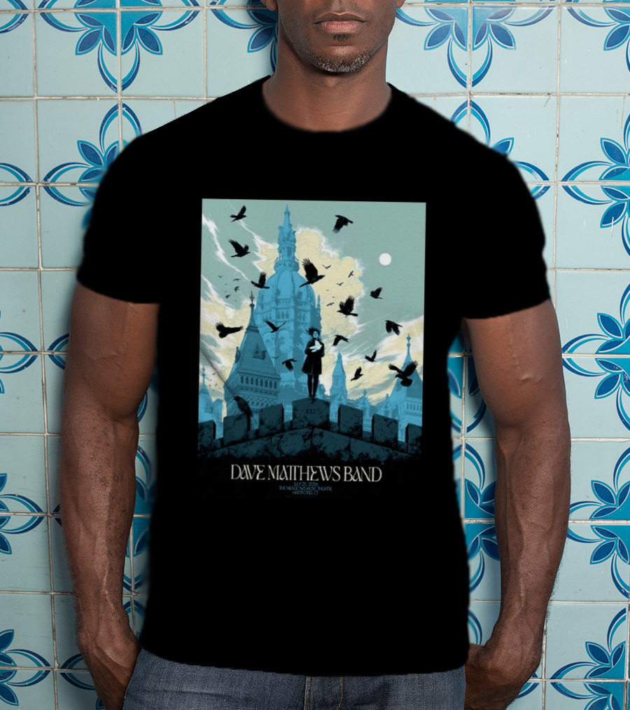 Dave Matthews Band Hartford CT 2026 The Meadows Music Theatre July 25 Event T-Shirt