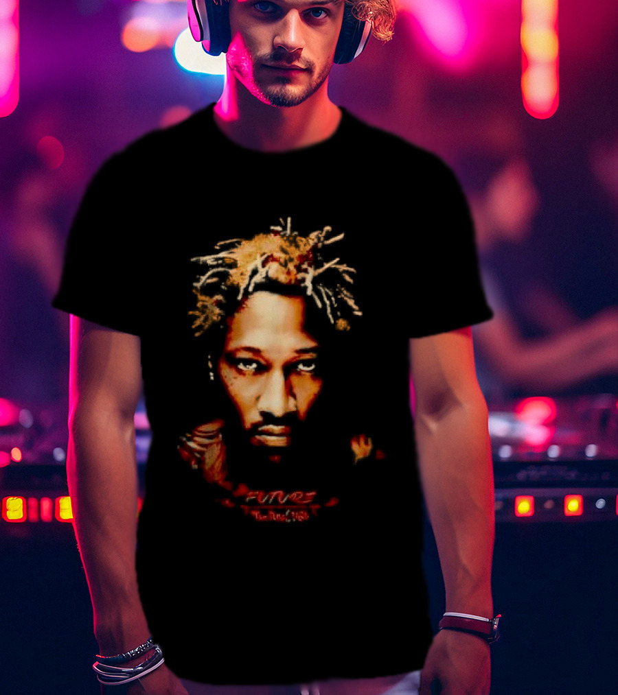 The RRG Vibe Future Dreadlock Art Face T-Shirt
