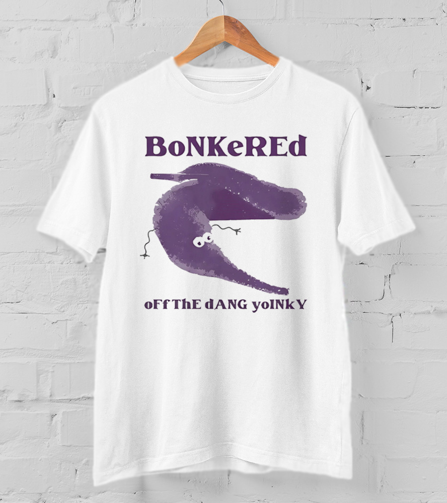 BoNKerEd OFF ThE DaNG YoINKY Worm On A String T-Shirt