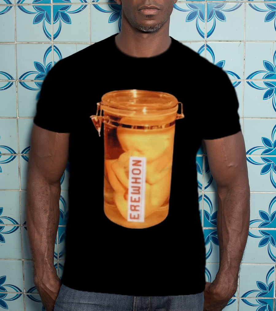 Erewhon Baby Jar Conceptual Artwork In Glass Container T-Shirt