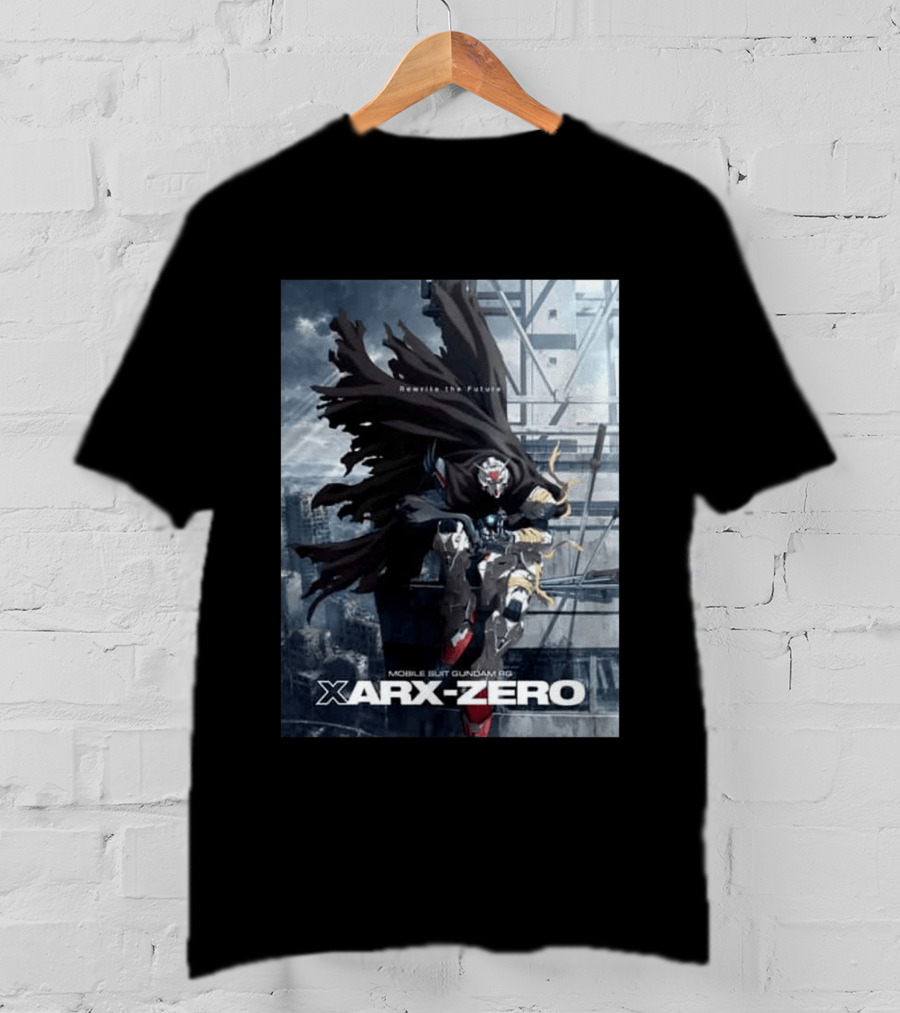 Rewrite The Future Mobile Suit Gundam RG Xarx Zero New Series T-Shirt
