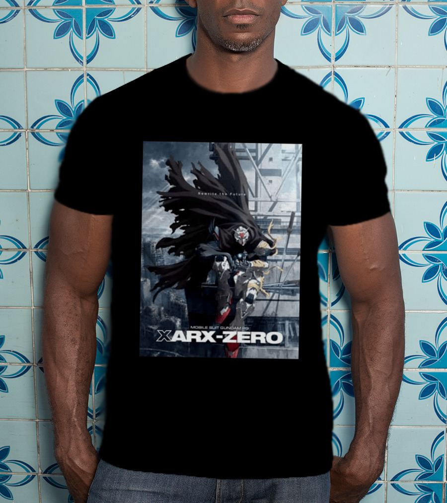Rewrite The Future Mobile Suit Gundam RG Xarx Zero New Series T-Shirt