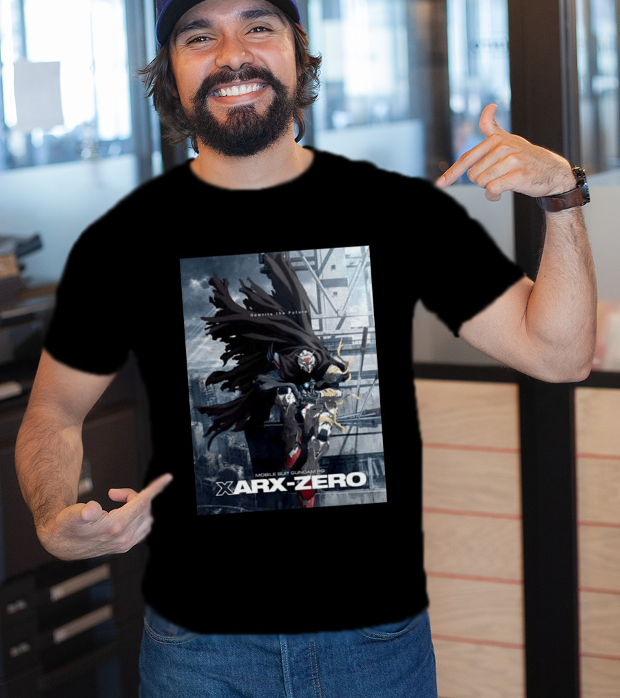 Rewrite The Future Mobile Suit Gundam RG Xarx Zero New Series T-Shirt