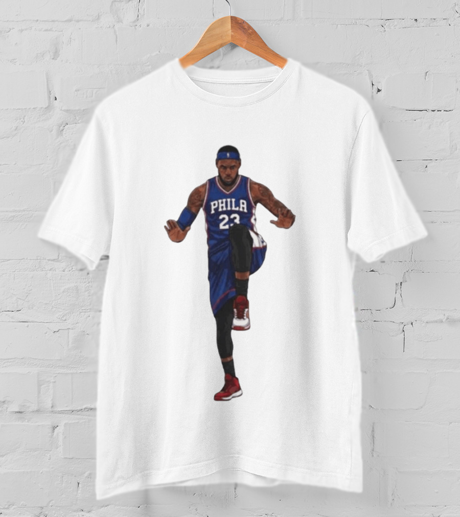 LeBron James Philly 23 Celebration Philadelphia 76ers King James T-Shirt