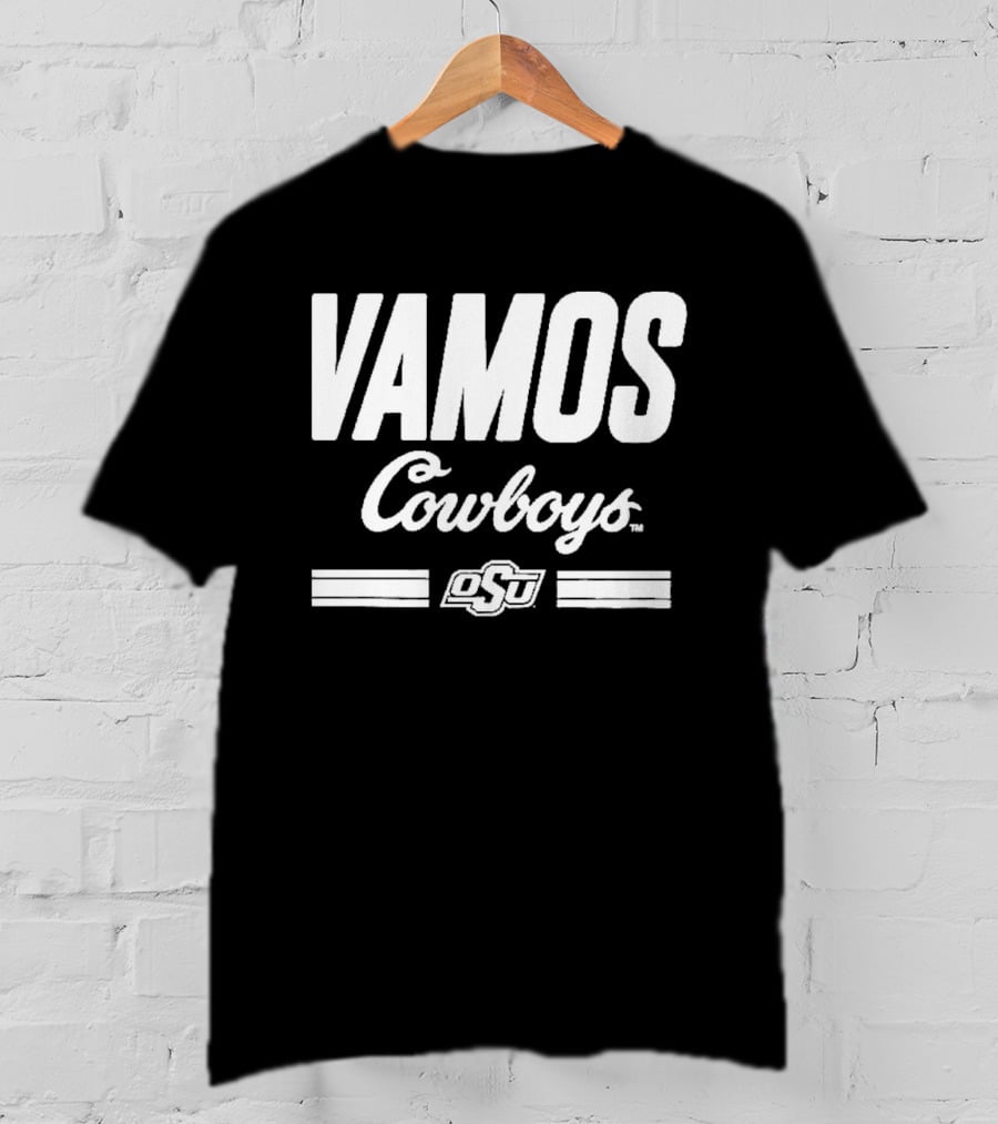 OSU Cowboy Basketball Vamos Cowboys 2026 OSU T-Shirt