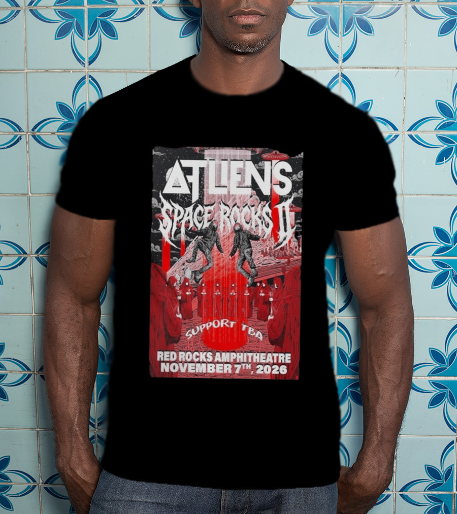 ATLiens Space Rocks II Red Rocks Amphitheatre November 7th 2026 Support TBA T-Shirt