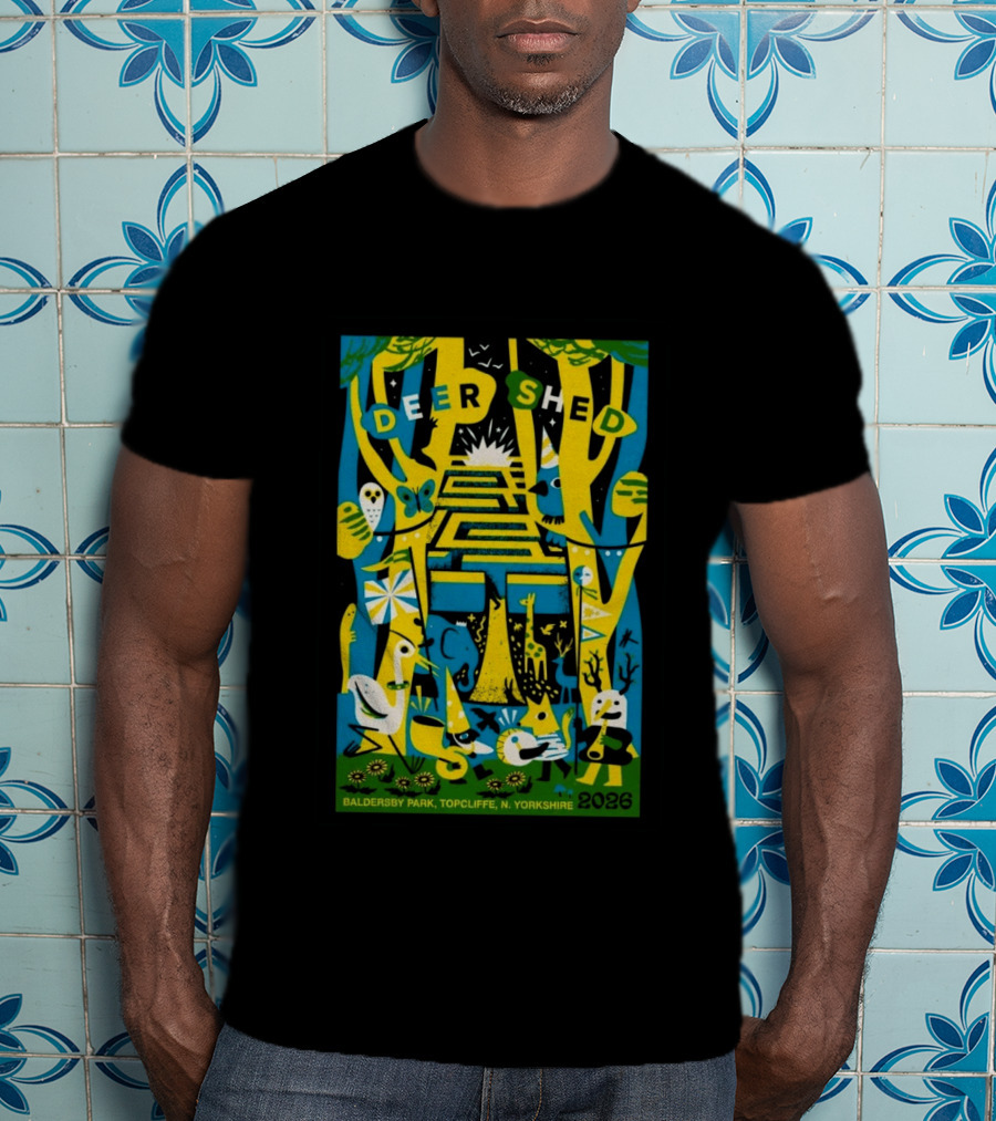 Deer Shed 2026 Baldersby Park Topcliffe N Yorkshire Festival T-Shirt
