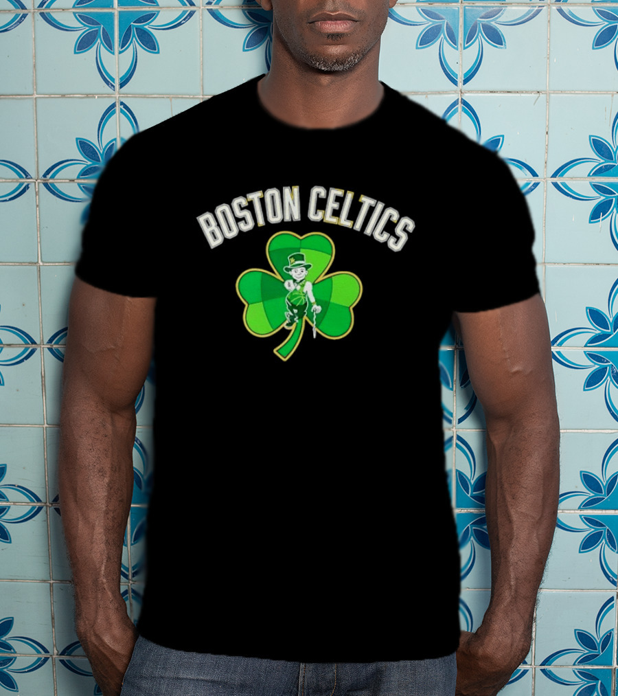 Boston Celtics Shamrock St Patrick's Day 2026 T-Shirt