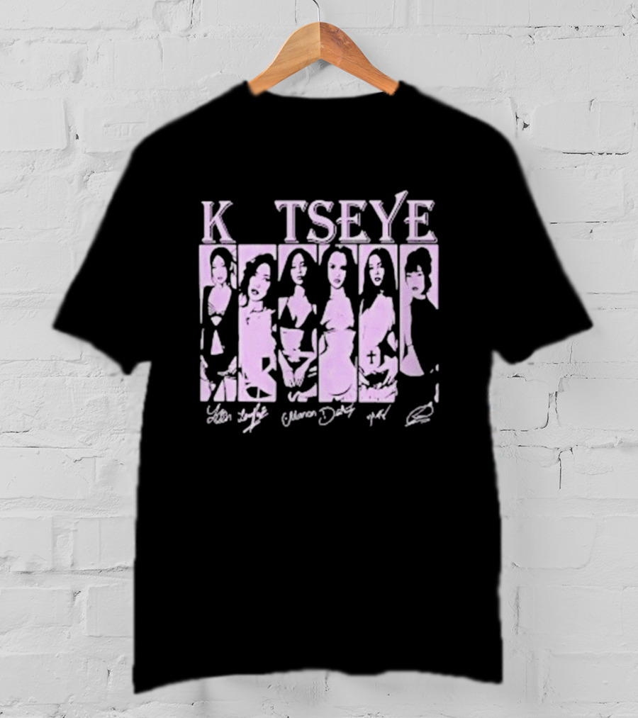 Katseye Bold Style Queens Party Girl Power T-Shirt