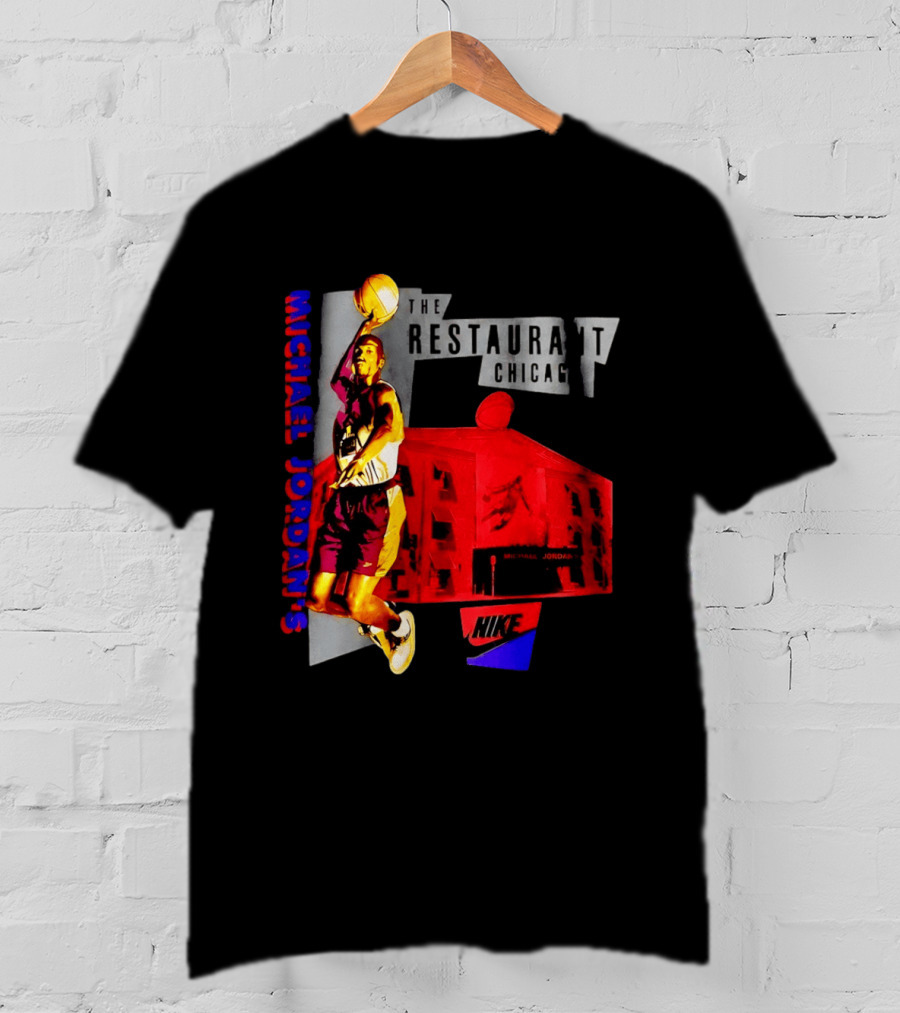Michael Jordan's Restaurant Chicago Nike Basketball T-Shirt