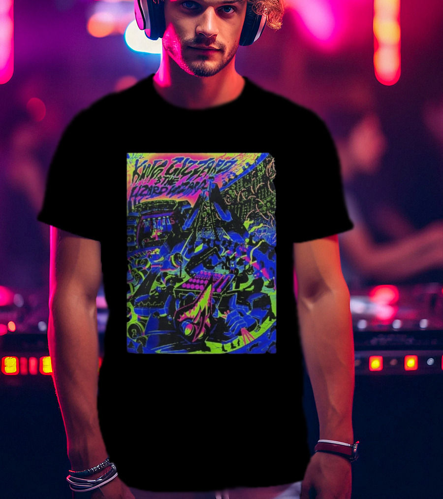 King Gizzard And The Lizard Wizard Live At Forest Hills Stadium August 20 2026 T-Shirt