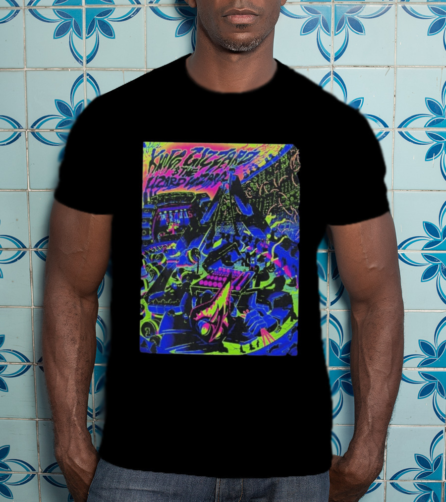 King Gizzard And The Lizard Wizard Live At Forest Hills Stadium August 20 2026 T-Shirt