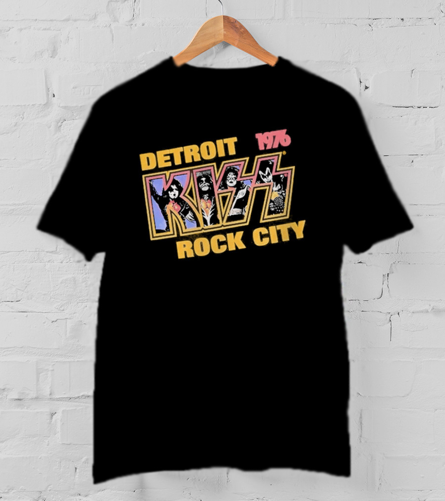 Kiss Detroit Rock City 1976 Band T-Shirt