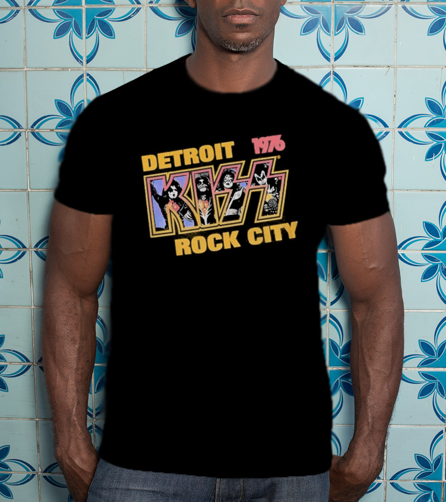 Kiss Detroit Rock City 1976 Band T-Shirt