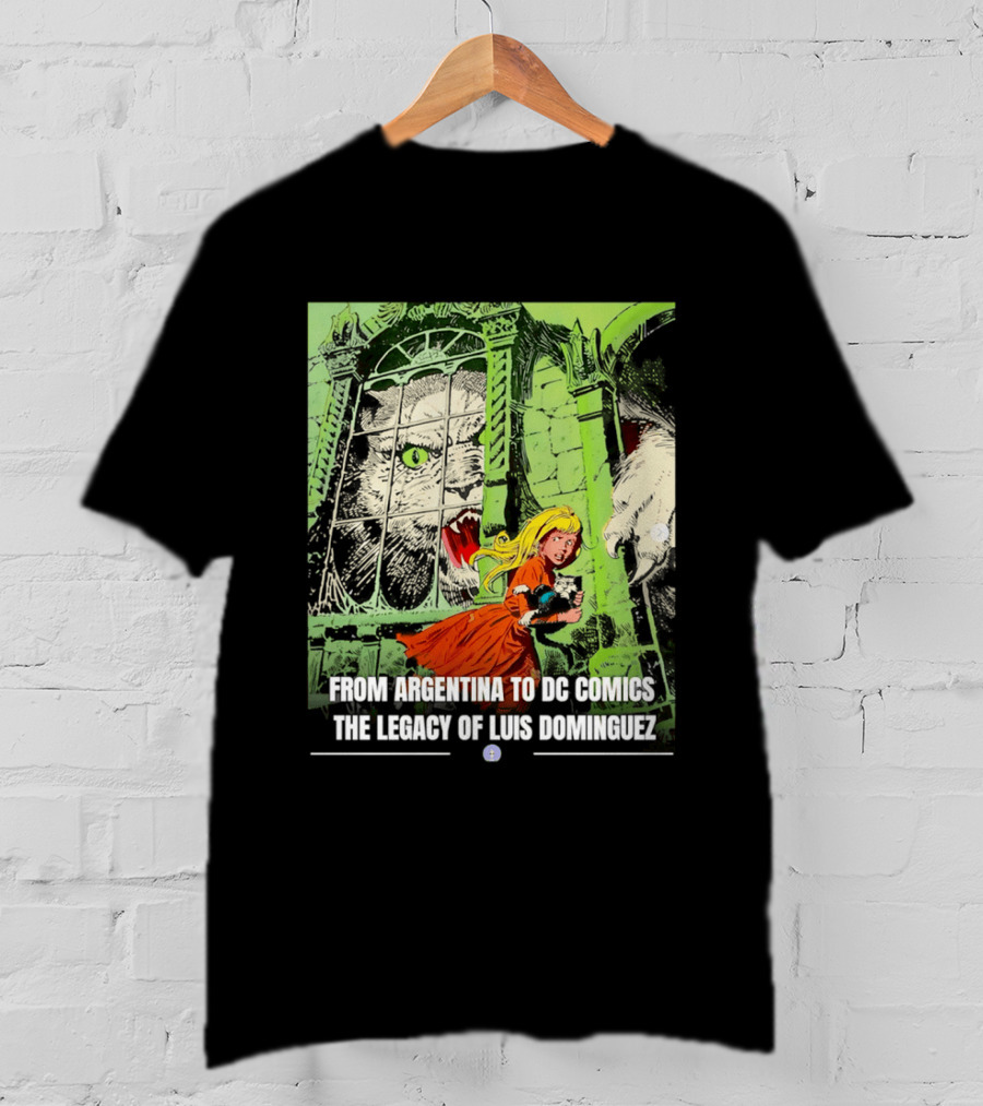 From Argentina To DC Comics The Legacy Of Luis Dominguez Vintage Comic T-Shirt