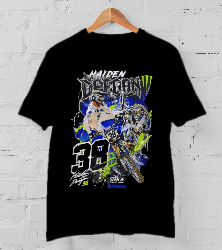 Haiden Deegan 38 Star Racing Yamaha Monster Energy Moto Cross T-Shirt