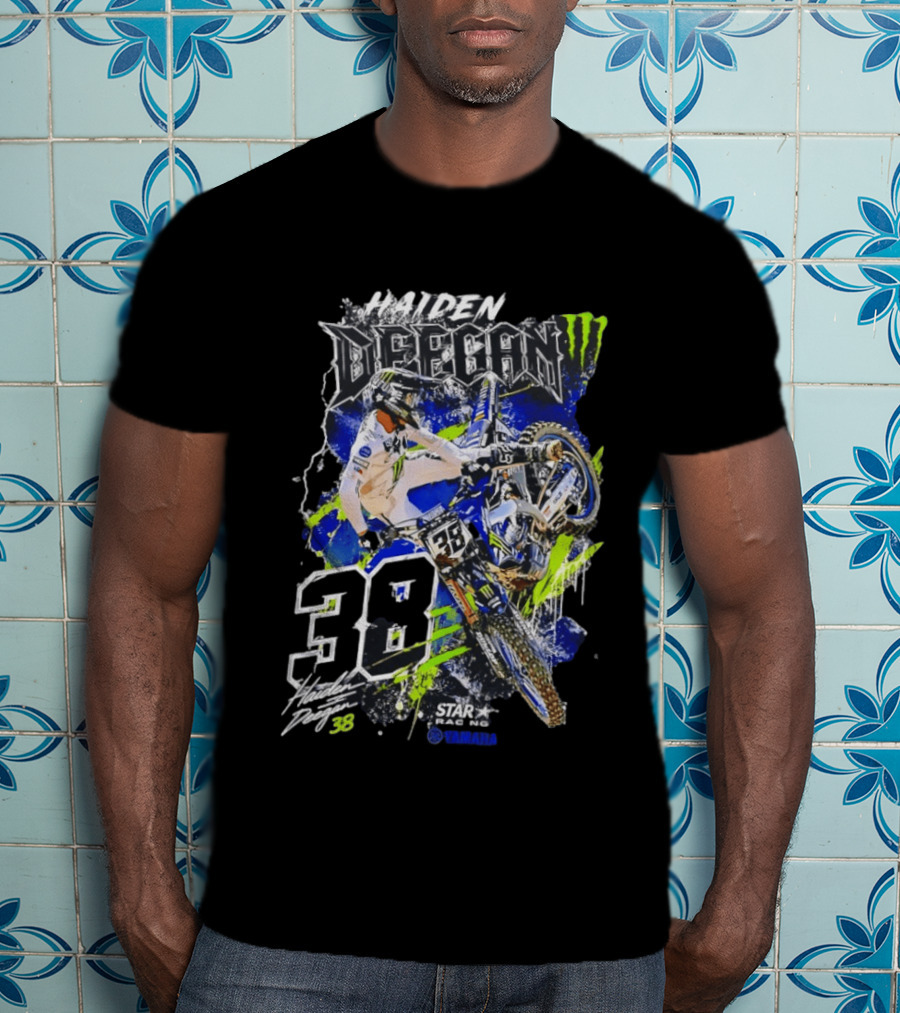 Haiden Deegan 38 Star Racing Yamaha Monster Energy Moto Cross T-Shirt