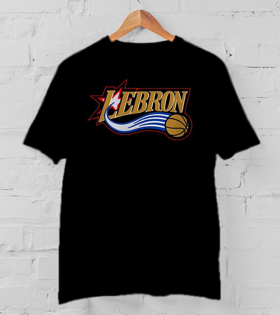 LeBron James Philadelphia 76ers NBA Crossover Concept T-Shirt