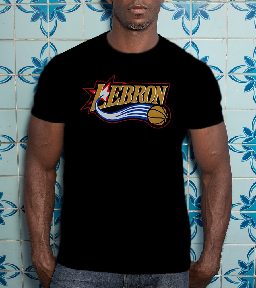 LeBron James Philadelphia 76ers NBA Crossover Concept T-Shirt