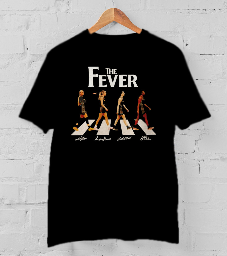 The Fever Abbey Road Signatures Clark Cunningham Hull Boston T-Shirt