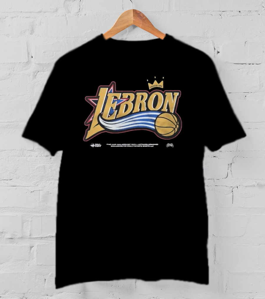 Lebron Chosen One The King Has Arrived Basketball Star T-Shirt