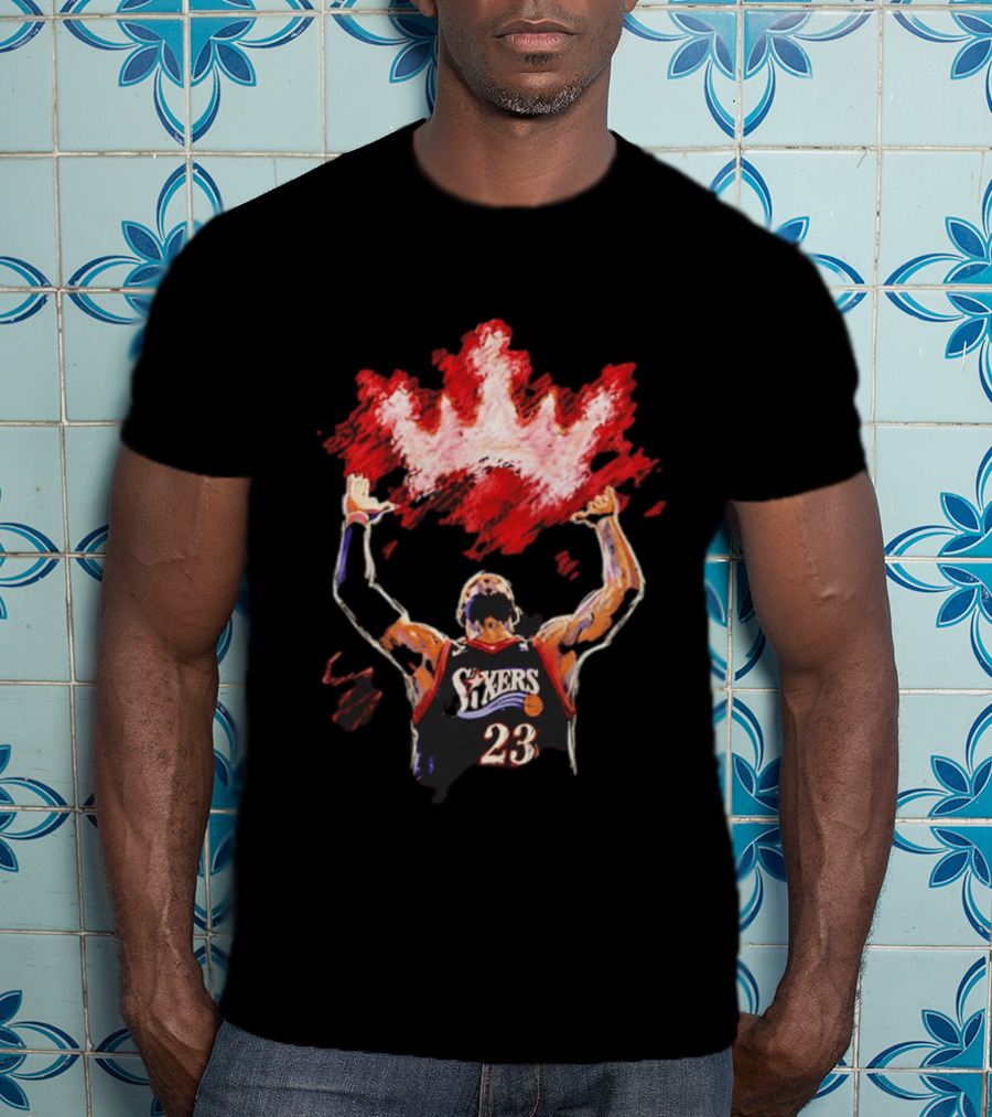 LeBron James The King Philadelphia 76ers NBA 2026 23 Jersey T-Shirt