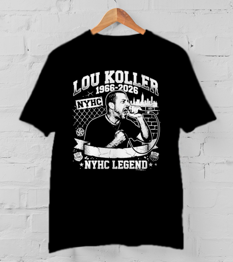 Lou Koller 1966 2026 NYHC Legend NYHC T-Shirt