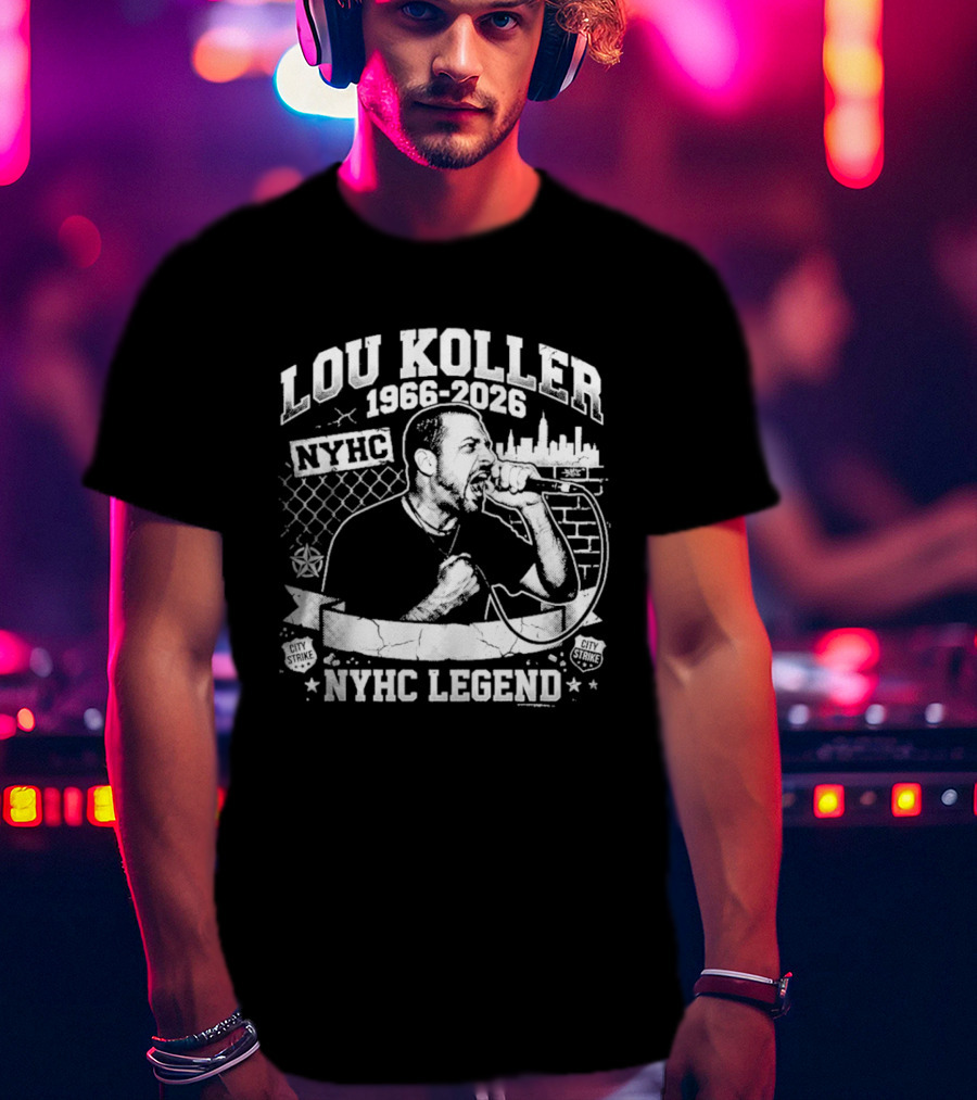 Lou Koller 1966 2026 NYHC Legend NYHC T-Shirt