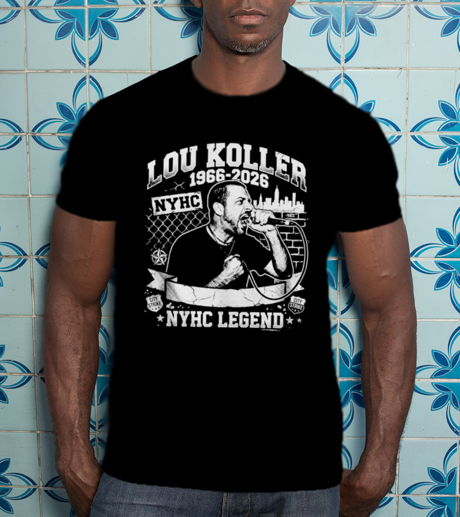 Lou Koller 1966 2026 NYHC Legend NYHC T-Shirt