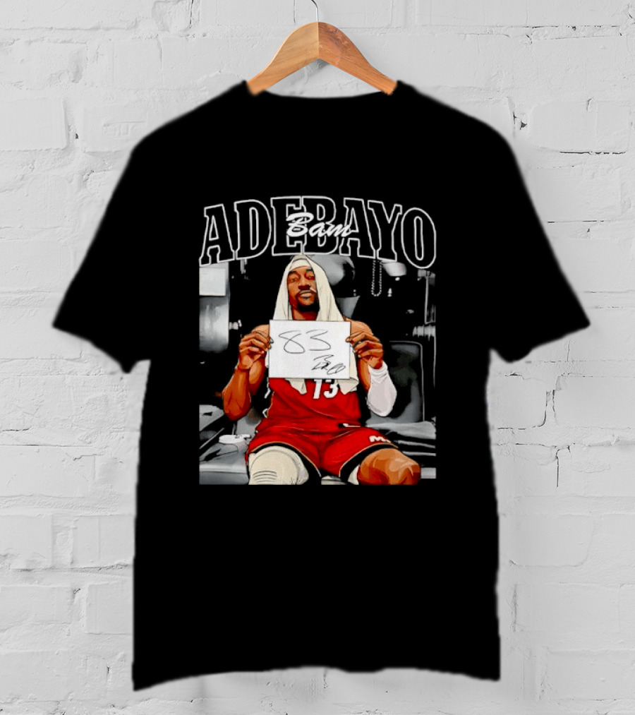 Miami Heat Bam Adebayo Number 13 83 Points T-Shirt
