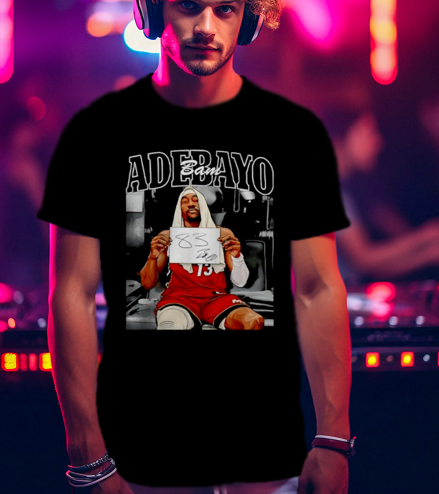 Miami Heat Bam Adebayo Number 13 83 Points T-Shirt