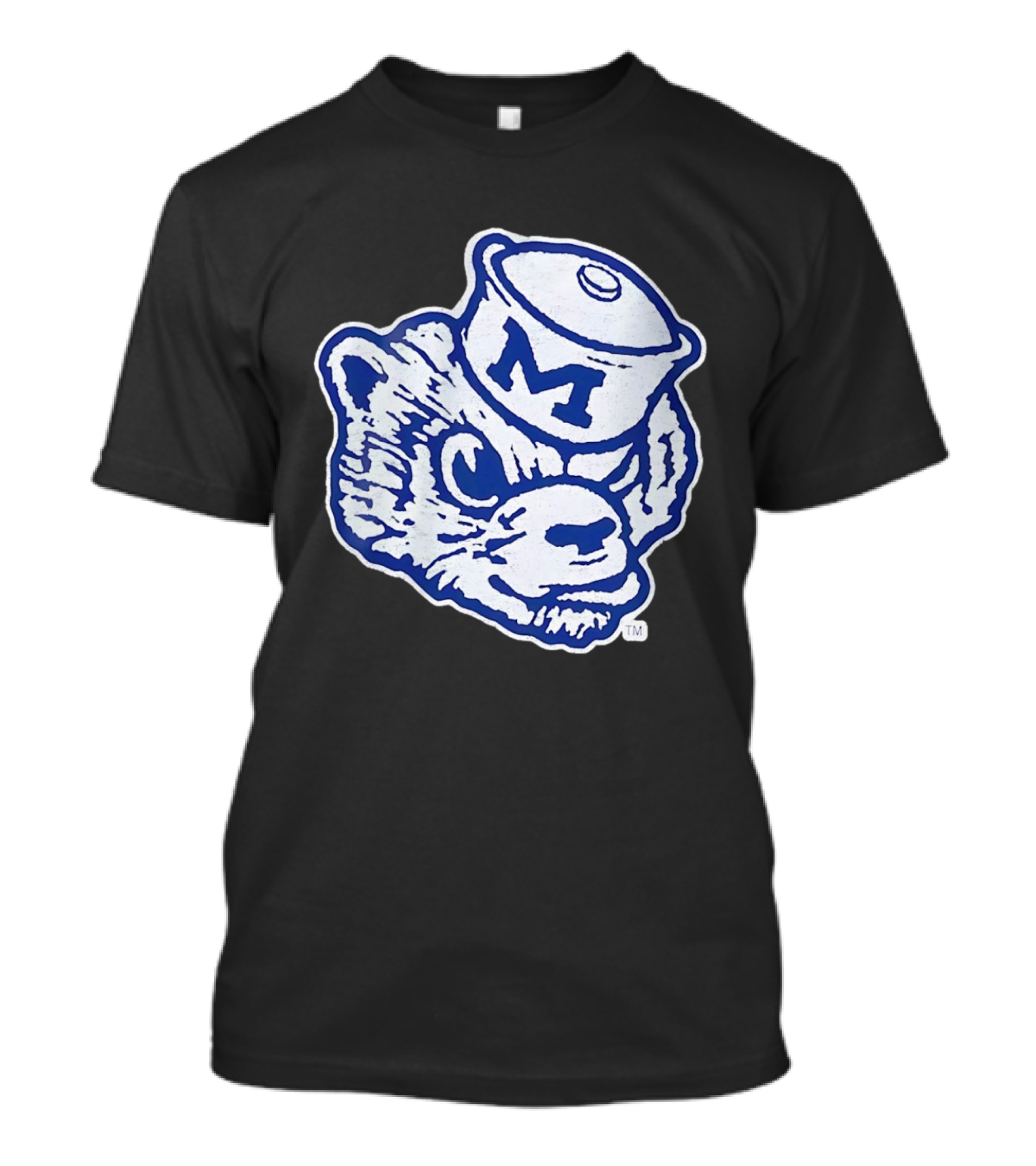Michigan Wolverines Big Face M Wolverine Logo Hat 2026 T-Shirt