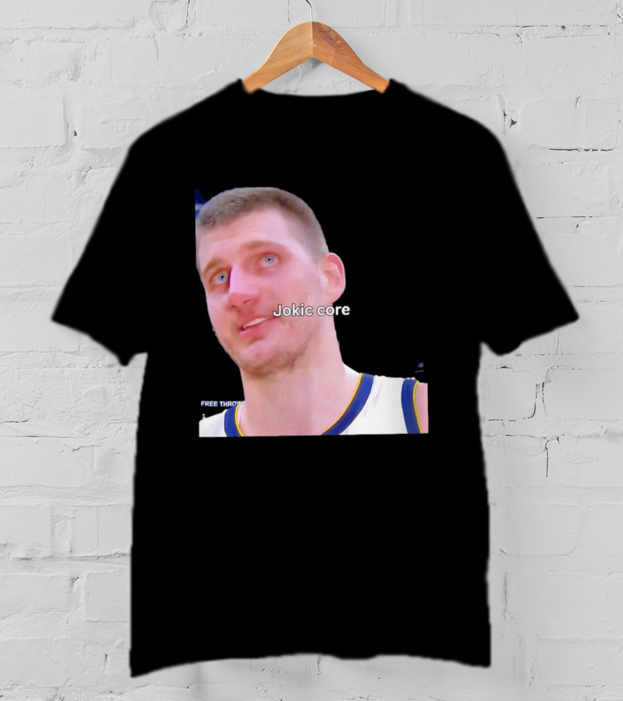 Jokic Core Nikola Jokic Free Throw Basketball T-Shirt