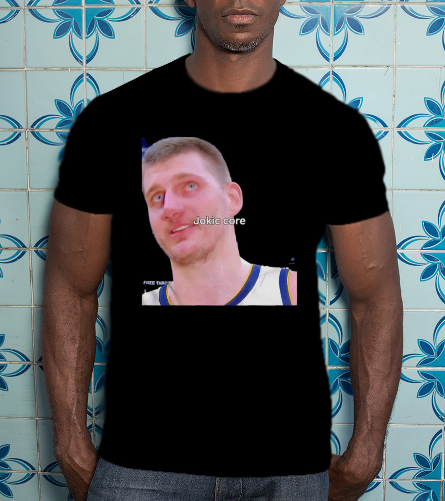 Jokic Core Nikola Jokic Free Throw Basketball T-Shirt