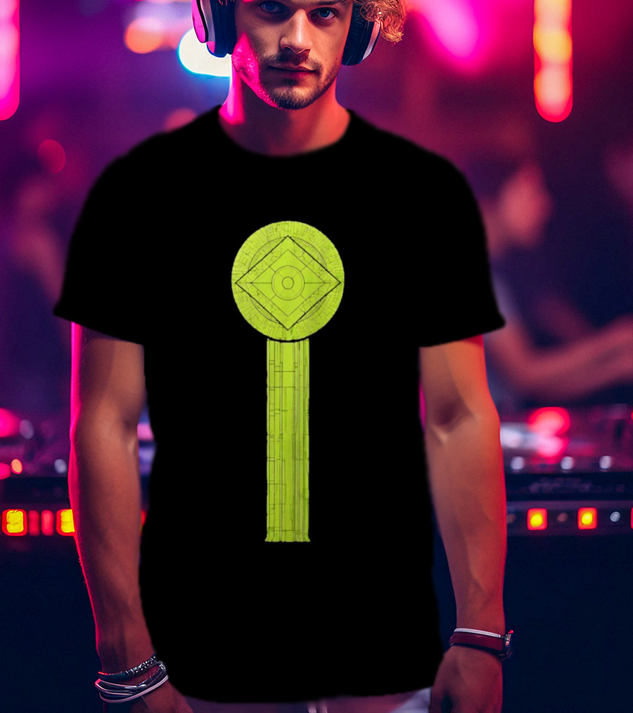 Robert Downey Jr Mystic Eye Key Circle And Lines T-Shirt