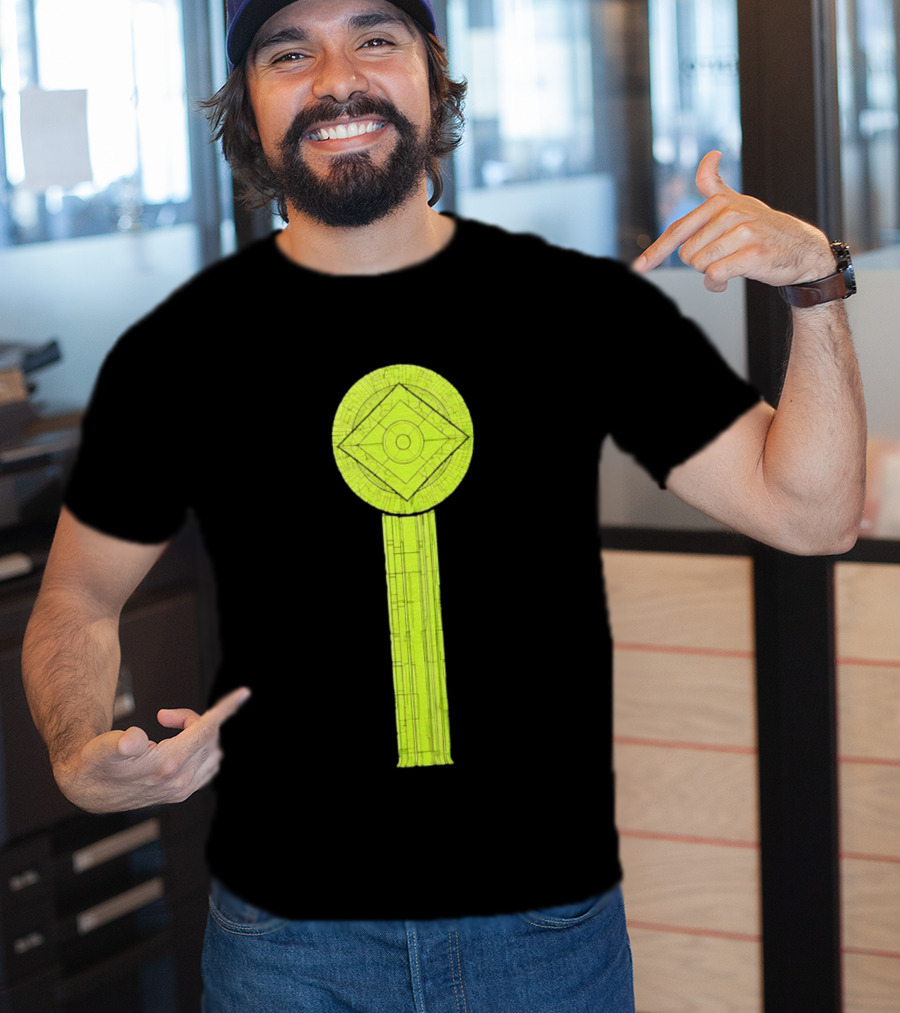 Robert Downey Jr Mystic Eye Key Circle And Lines T-Shirt