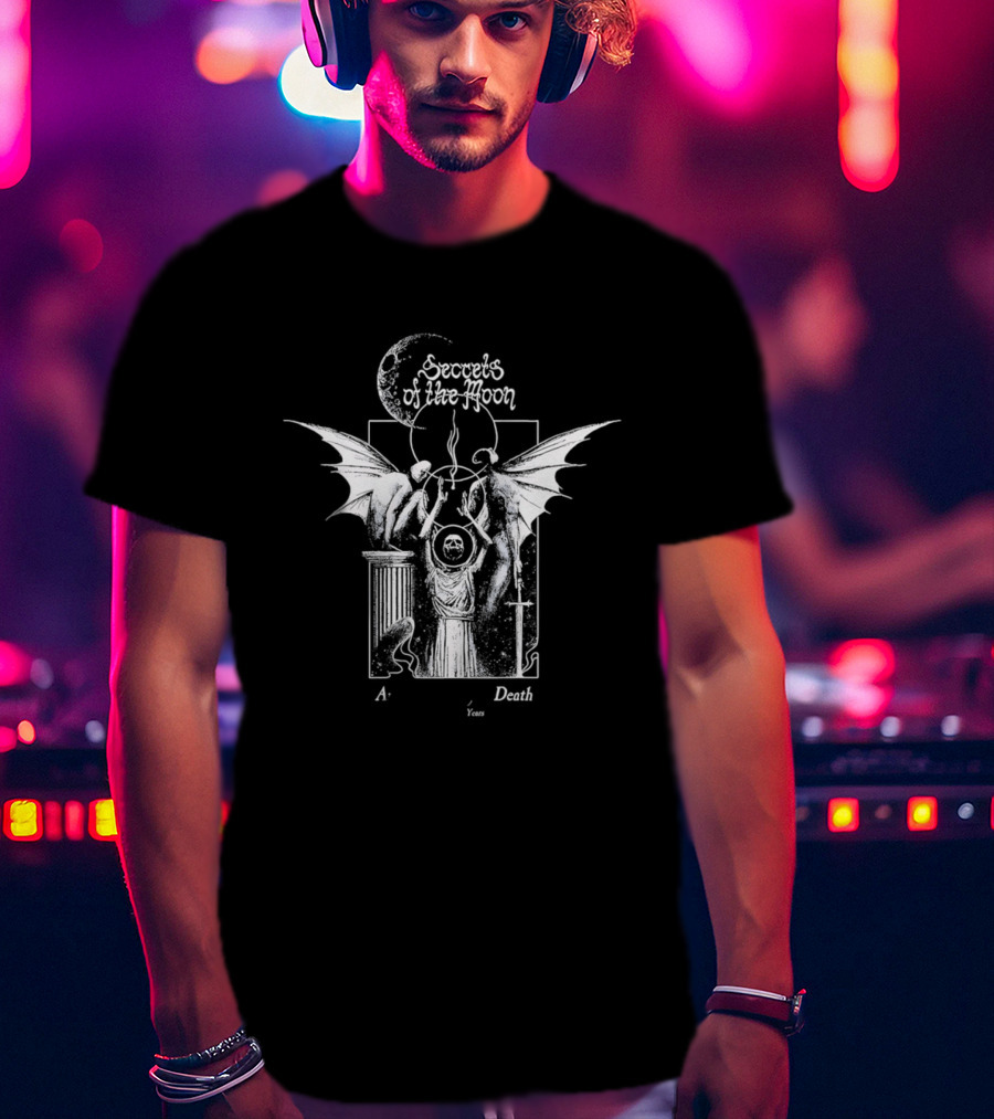 Secrets Of The Moon Arcana Vanity Death The Demo Years Winged Figure Symbolism T-Shirt
