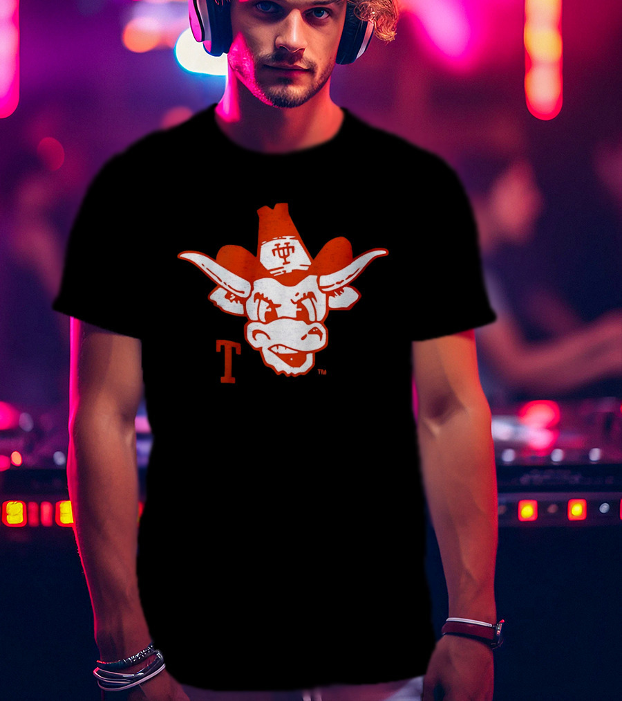 Texas Longhorns Big Bevo Face UT 2026 T-Shirt