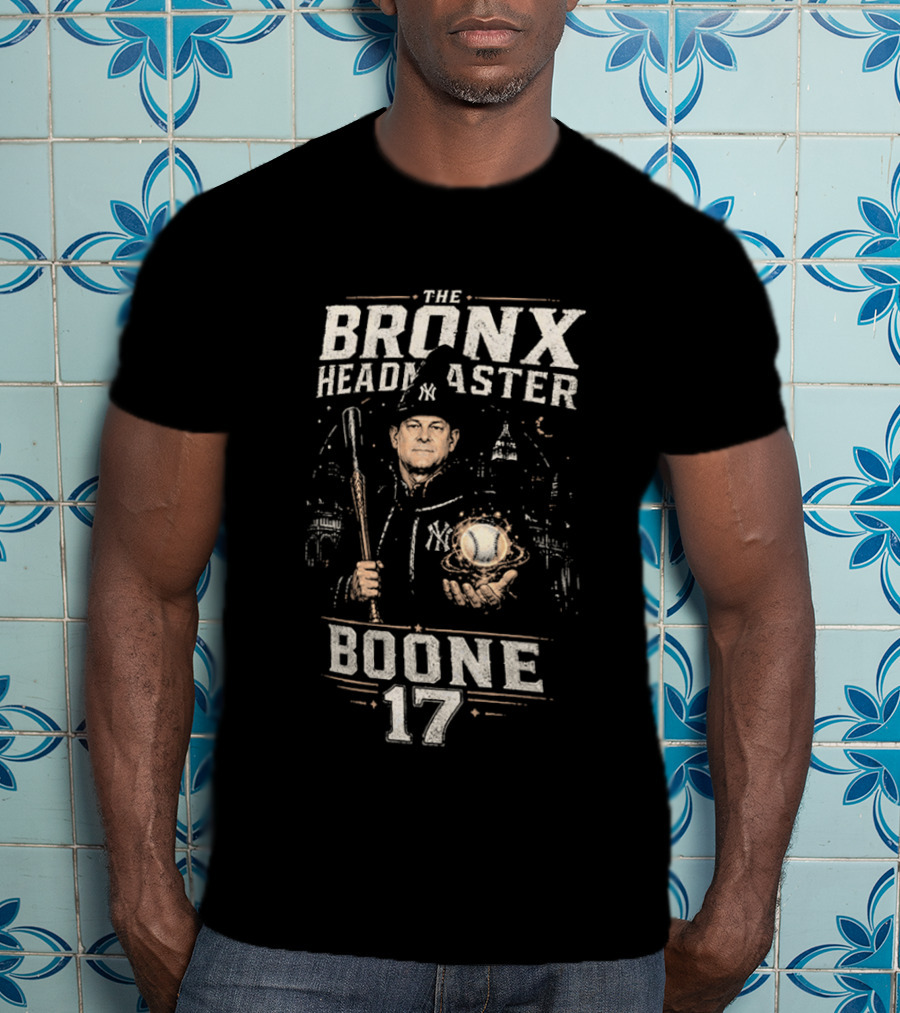 The Bronx Headmaster Boone 17 New York Yankees Cityscape T-Shirt