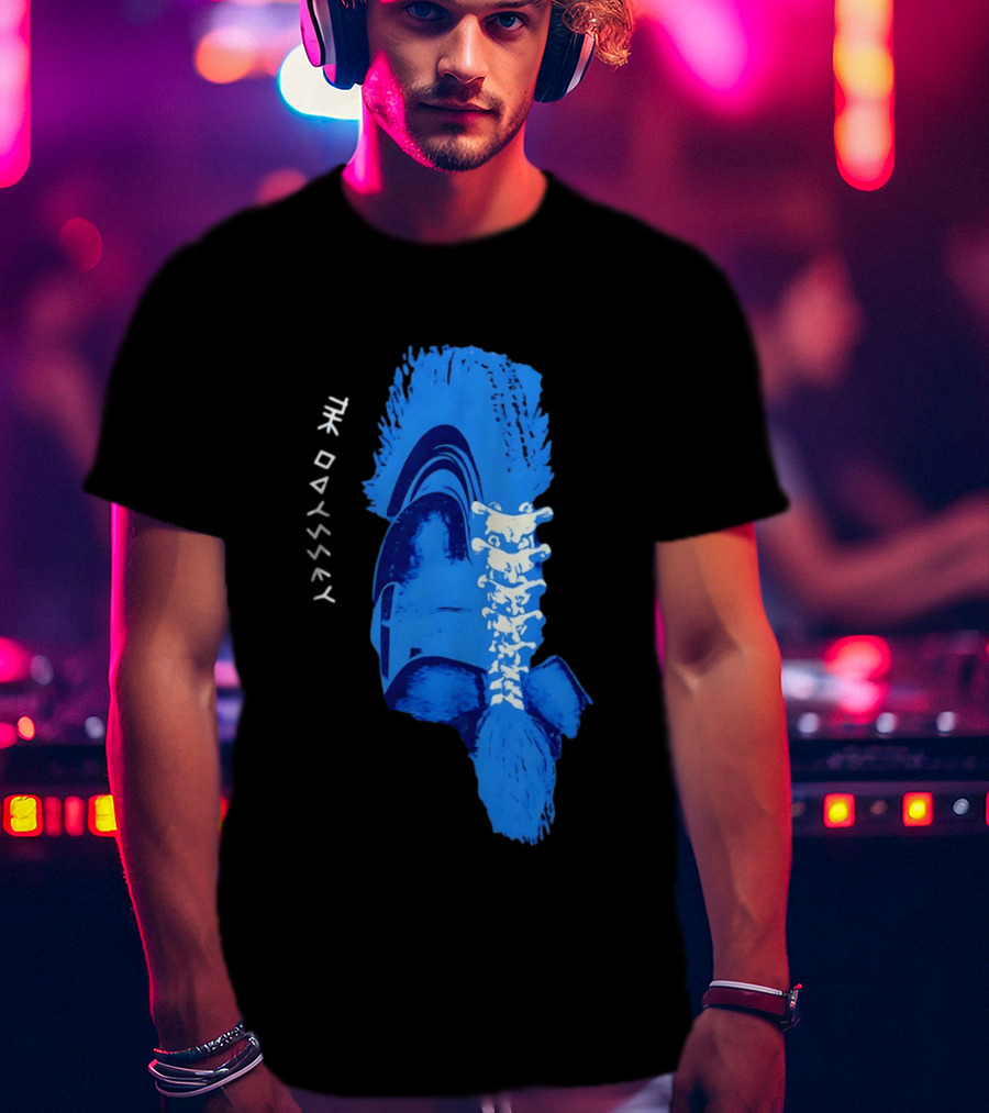 The Odyssey Greek Spartan Corinthian Helmet T-Shirt