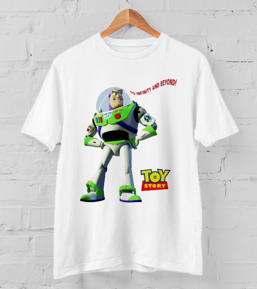 Buzz Lightyear To Infinity And Beyond Toy Story Pixar T-Shirt
