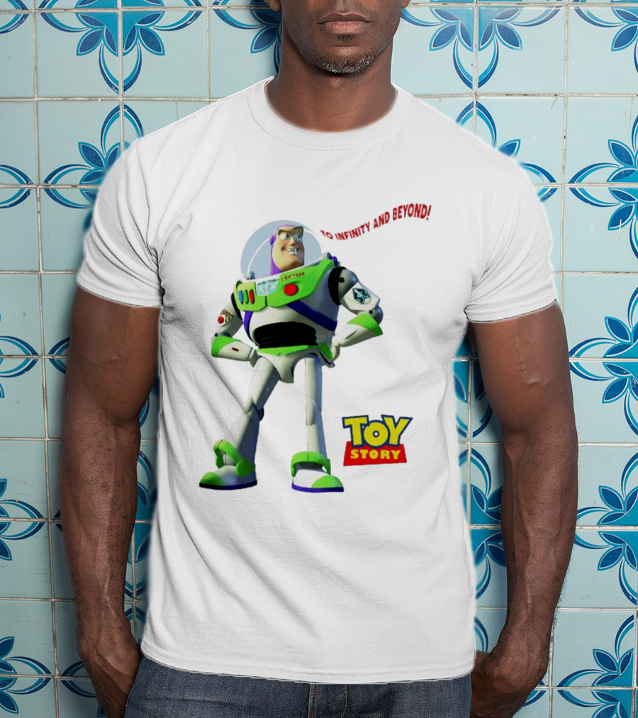 Buzz Lightyear To Infinity And Beyond Toy Story Pixar T-Shirt