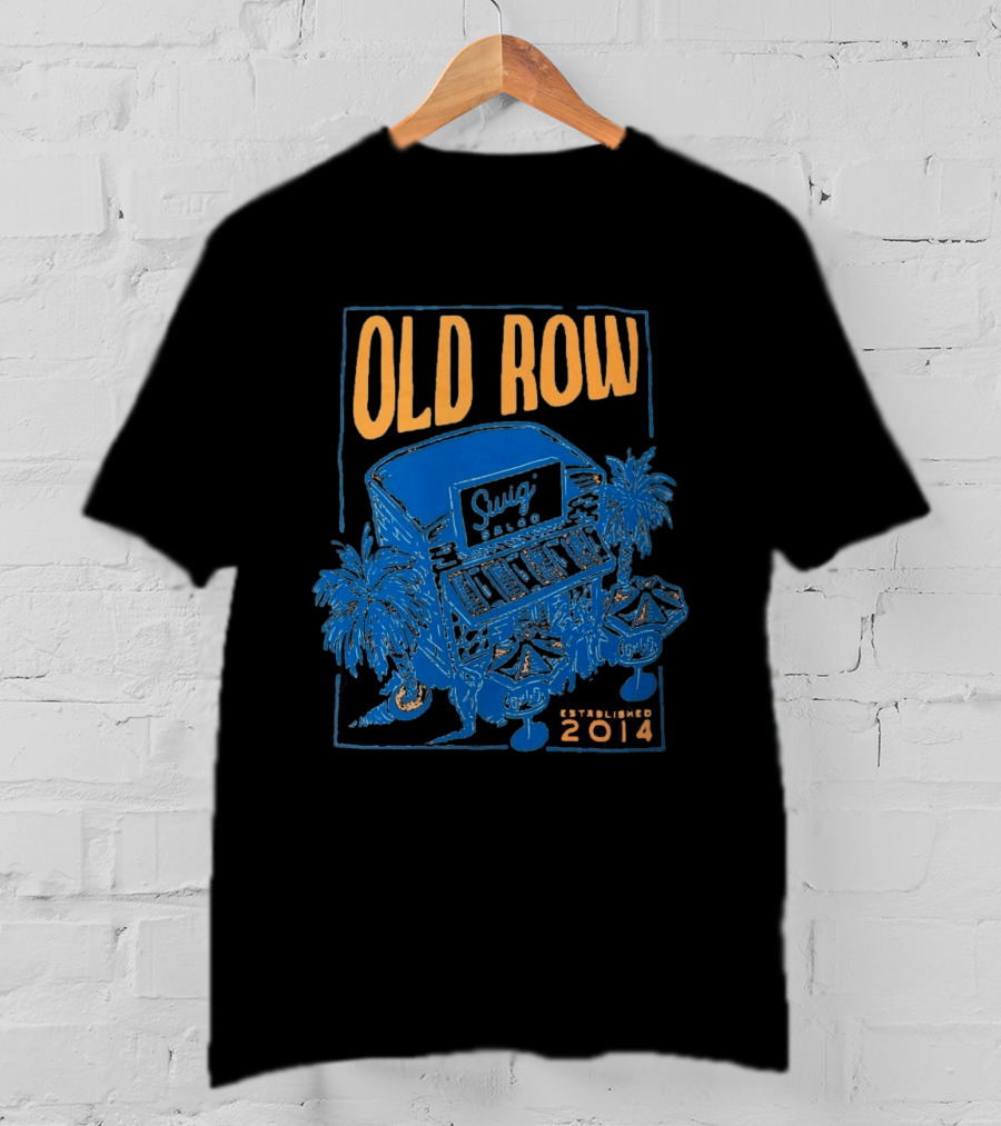 Old Row Swig Tiki Bar Est 2014 T-Shirt