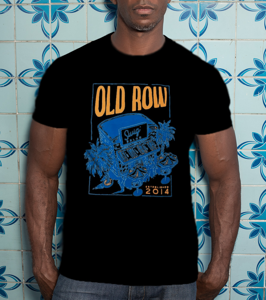 Old Row Swig Tiki Bar Est 2014 T-Shirt