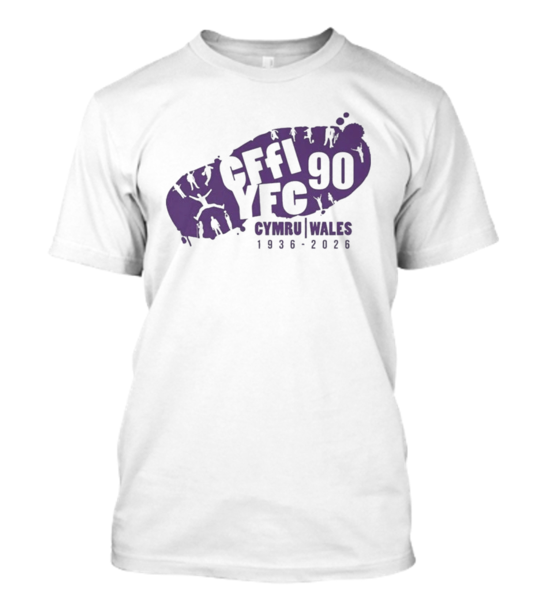 CFFI YFC 90th Anniversary Cymru Wales 1936 2026 T-Shirt