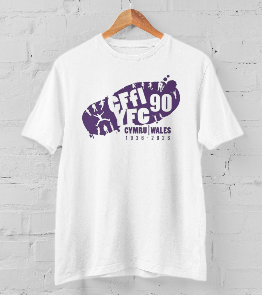 CFFI YFC 90th Anniversary Cymru Wales 1936 2026 T-Shirt
